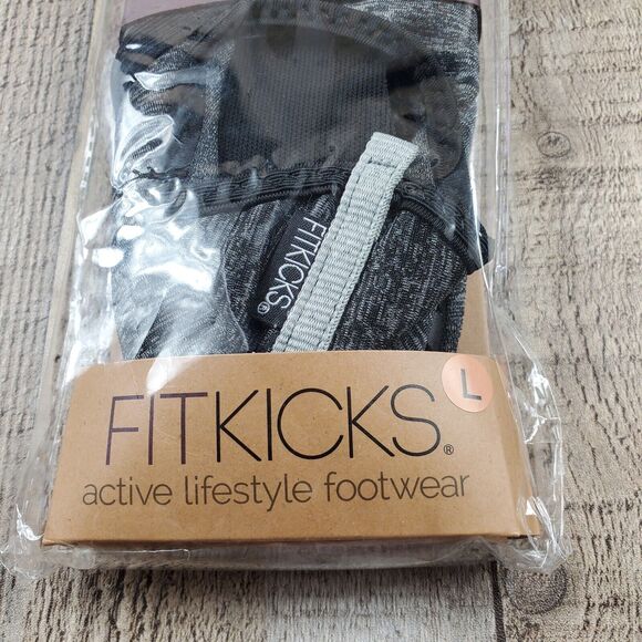FITKICKS Live Well Active Lifestyle Footwear Heather Gray Minimalist LG 8.5-9.5 - Picture 7 of 10